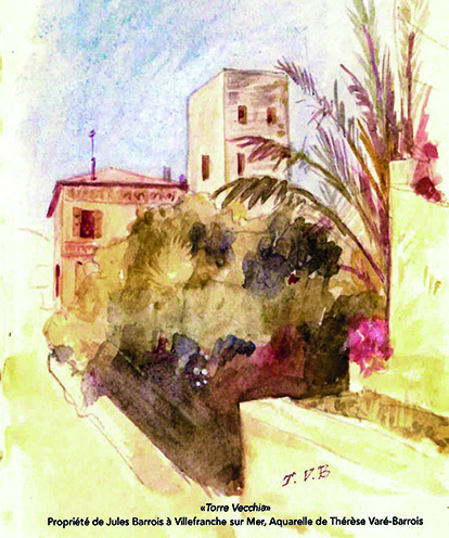 Torre vecchia aquarelle72