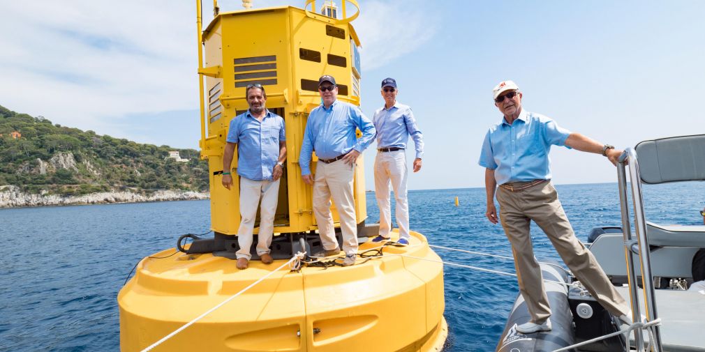 Visite de S.A.S. le Prince Albert II de Monaco à l'OOV et signature de la convention de financement du programme BGC-Argo-pH