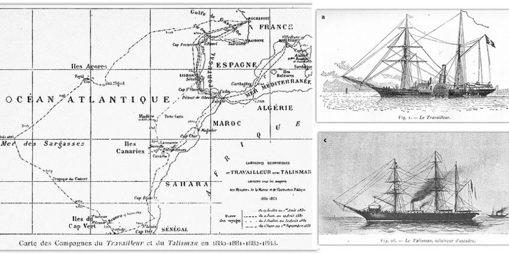Aux origines de l'océanographie en France : les expéditions du Travailleur et du Talisman