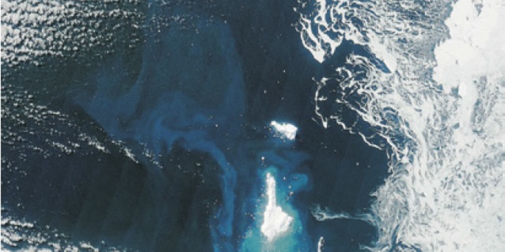 Les icebergs favorisent la capture du CO2 - Le Figaro du 12/01/2016